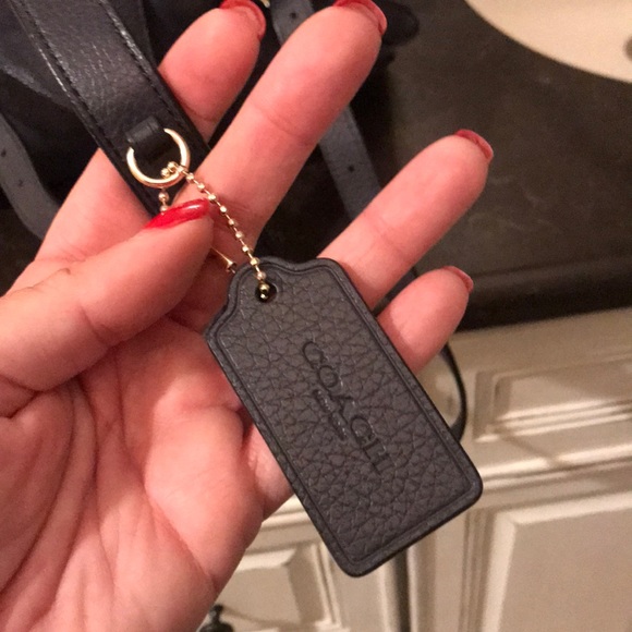 Coach Slate Gray Leather Women’s Backpack - Picture 3 of 6